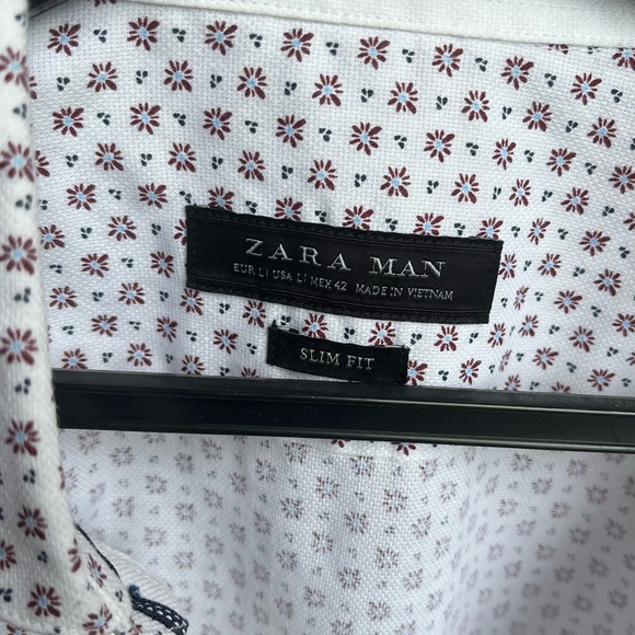 Zara Man Patterned Men’s Shirt - Picture 2 of 4